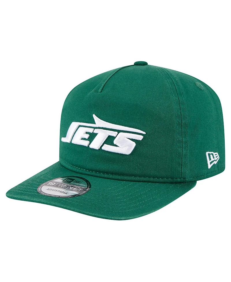 New Era Men's Green New York Jets Team 19TWENTY Adjustable Hat