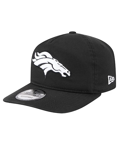 New Era Men's Black/White Denver Broncos 19TWENTY Adjustable Hat