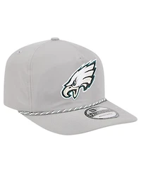 New Era Men's Silver Philadelphia Eagles Rope 19TWENTY Hat