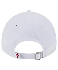 New Era Women's White Philadelphia Phillies Team Fan 9TWENTY Adjustable Hat