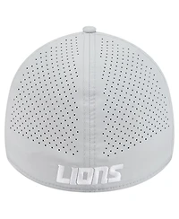 New Era Men's Blue Detroit Lions Perforated 39THIRTY Flex Hat