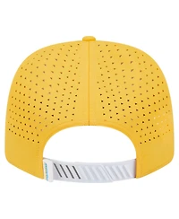 New Era Men's White/Yellow Los Angeles Chargers Established Patch 9SEVENTY Adjustable Hat