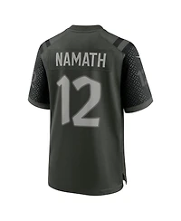 Nike Men's Joe Namath Gotham Green New York Jets 2025 Rivalries Collection Retired Player Game Jersey