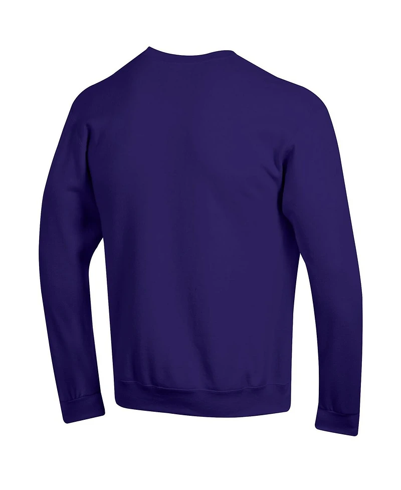 Champion Men's Purple Northwestern Wildcats Basic Arch Fleece Pullover Sweatshirt