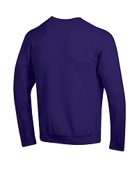Champion Men's Purple Northwestern Wildcats Basic Arch Fleece Pullover Sweatshirt