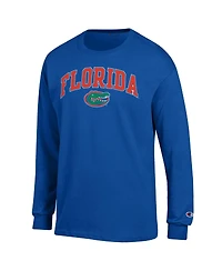 Champion Men's Royal Florida Gators Arch Over Logo Long Sleeve T-Shirt