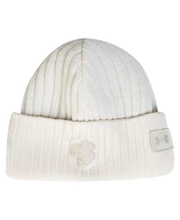 Under Armour Men's Stone Notre Dame Fighting Irish Sideline Halftime Shallow Cuffed Knit Hat