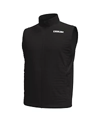 Under Armour Men's Black South Carolina Gamecocks Drive Pro Storm Full-Zip Vest