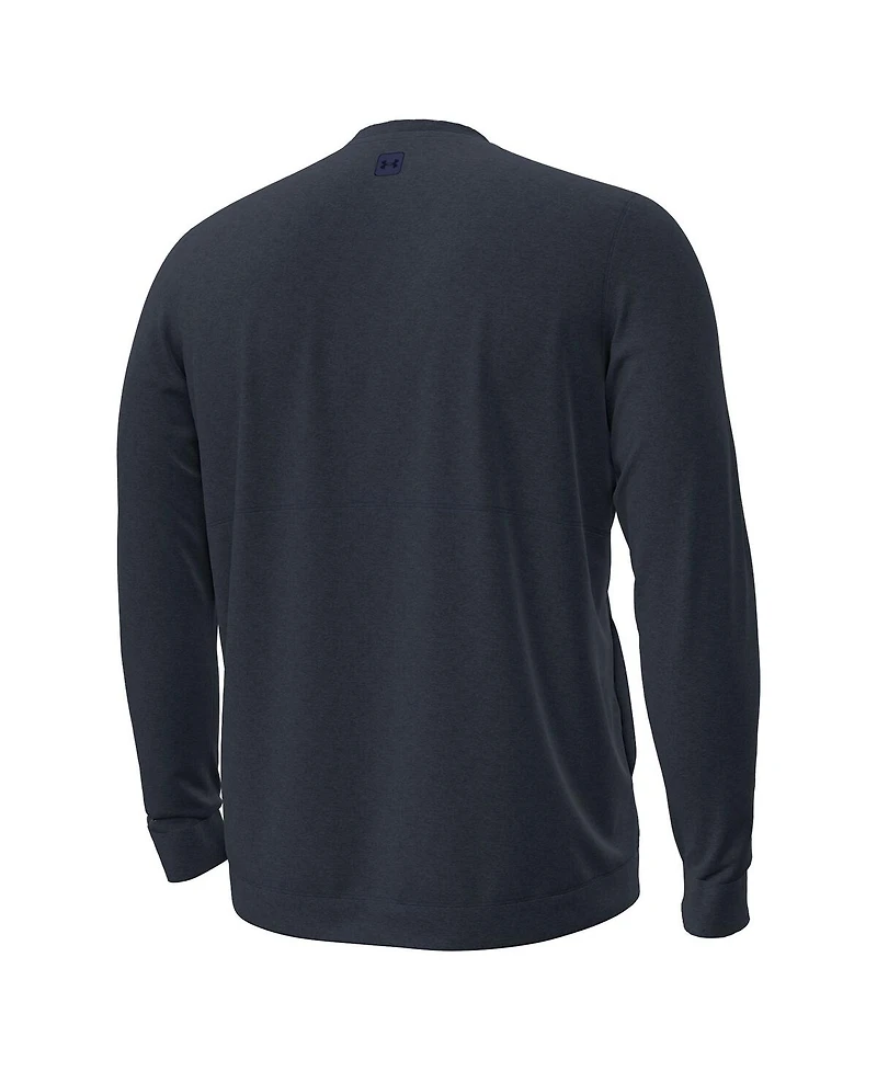 Under Armour Men's Navy Notre Dame Fighting Irish Sideline Meridian Cold Weather Sweatshirt