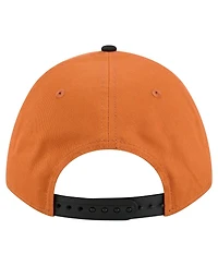 New Era Men's Texas Orange/Black Texas Longhorns Arch Two-Tone Rope 9FORTY A-Frame M-Crown Adjustable Hat
