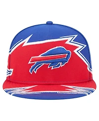New Era Men's Royal/Red Buffalo Bills Break 59FIFTY Fitted Hat