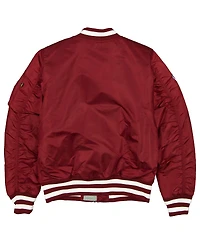 New Era Men's Maroon Philadelphia Phillies Full-Zip Bomber Jacket