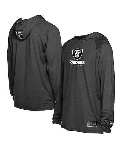 New Era Men's Black Las Vegas Raiders Functional Fandom Hoodie