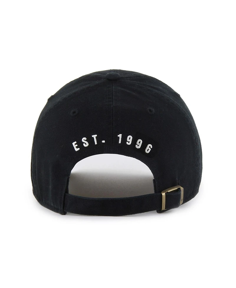 '47 Brand Men's Black Baltimore Ravens Hard Hat Clean Up Adjustable Hat