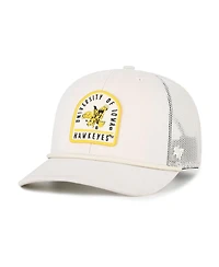'47 Brand Men's and Women's Cream Iowa Hawkeyes Core Inline Gravestone Adjustable Trucker Hat