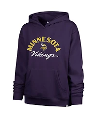 '47 Brand Women's Purple Minnesota Vikings Whirlwind Naomi Pullover Hoodie