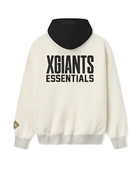 Fear of God Men's Cream/Black Cuban Giants Negro Leagues Baseball Museum Fleece Pullover Hoodie