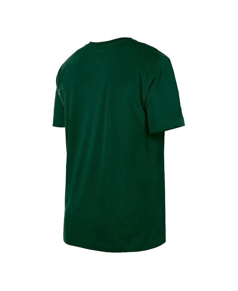 New Era Men's Hunter Green Milwaukee Bucks Sport Classics T-Shirt