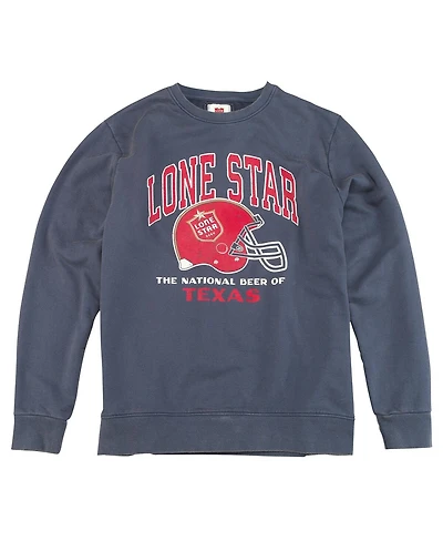American Needle Men's Navy Lone Star Sunday Fleece Pullover Sweatshirt