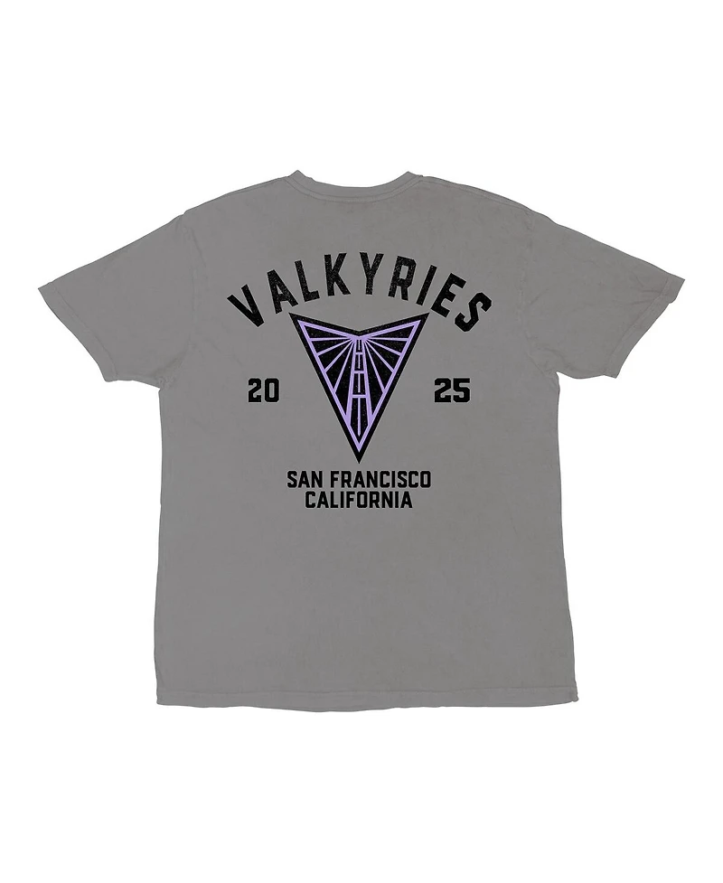Stadium Essentials Men's and Women's Purple Golden State Valkyries Oversized Vintage Wash T-Shirt