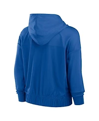 Fanatics Women's Royal New York Giants Script Lock Full-Zip Hoodie