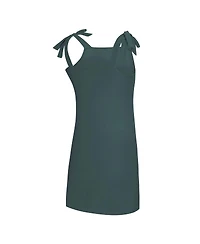 Concepts Sport Women's Navy Miami Hurricanes Tie-Shoulder Nightdress
