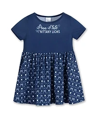ZooZatz Girls Toddler Navy Penn State Nittany Lions Short Sleeve Dress