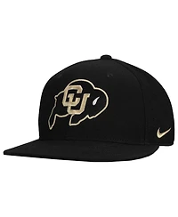 Nike Men's Black Colorado Buffaloes Prime AeroBill Performance Fitted Hat