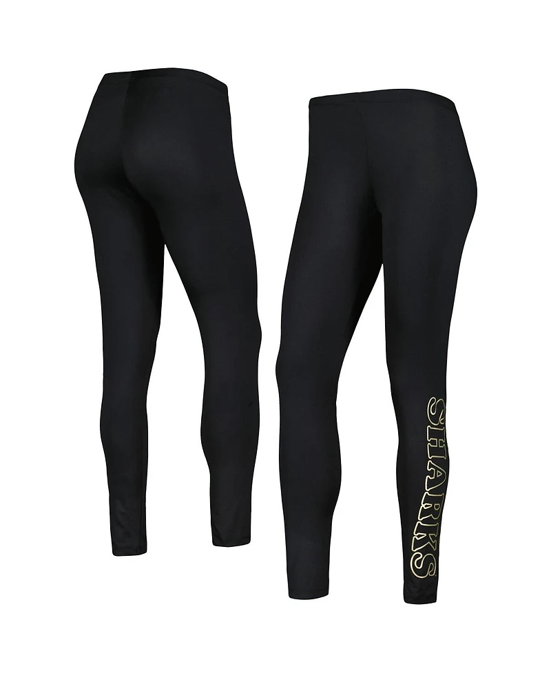 G-iii Sports by Carl Banks Women's Black San Jose Sharks Stadium Leggings