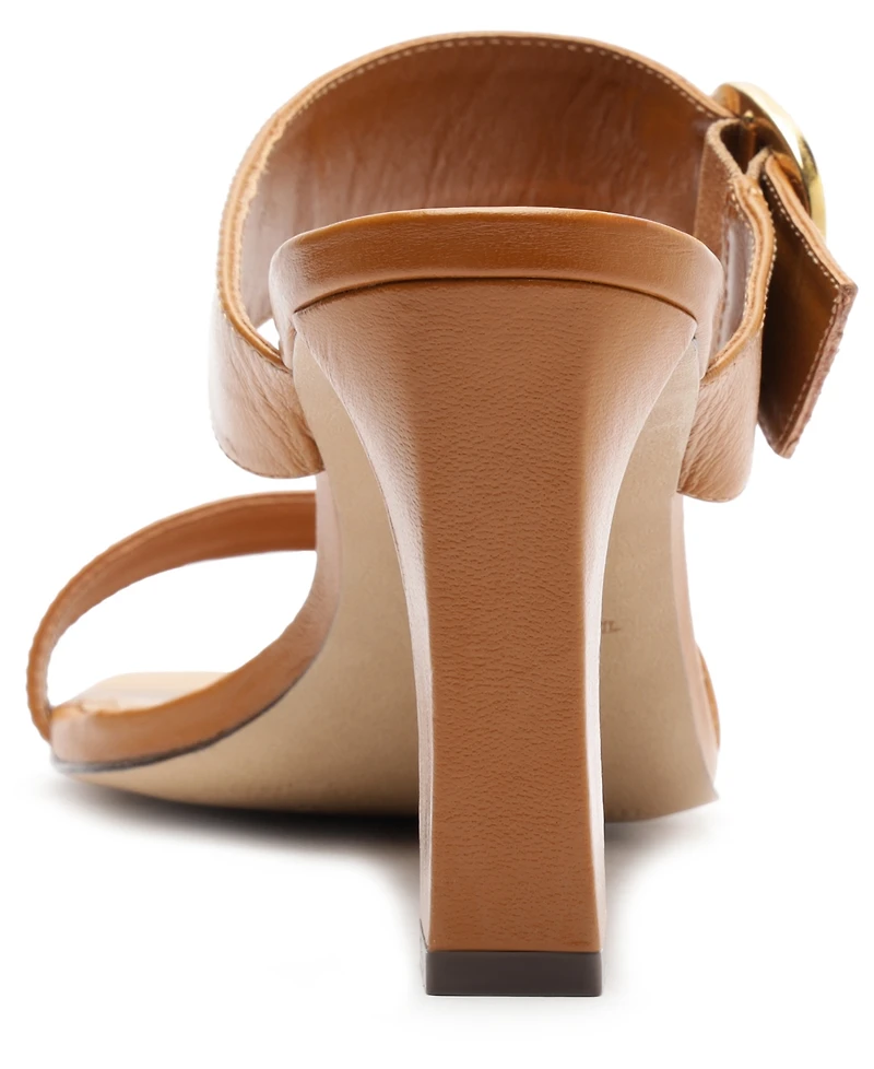 Arezzo Women's Beverly Mid Block Sandal