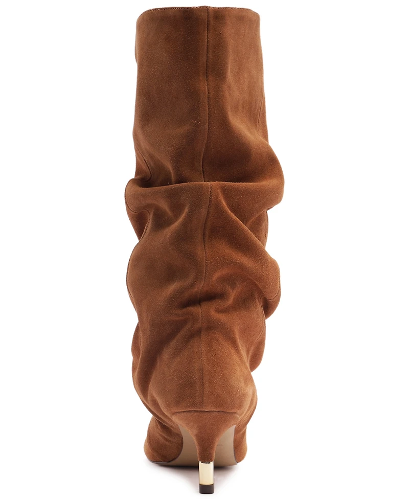 Arezzo Women's Sabrina Slouchy Low Stiletto Booties