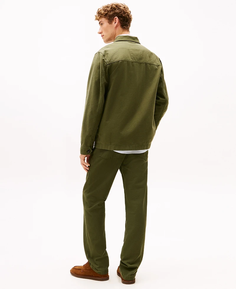 Tommy Hilfiger Men's Utility Collar Shirt Jacket