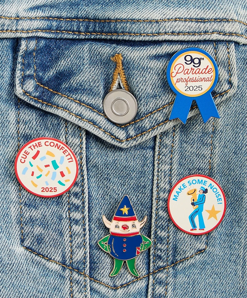 Macy's Thanksgiving Day Parade 4-Pack Pin Set, Macy's Exclusive