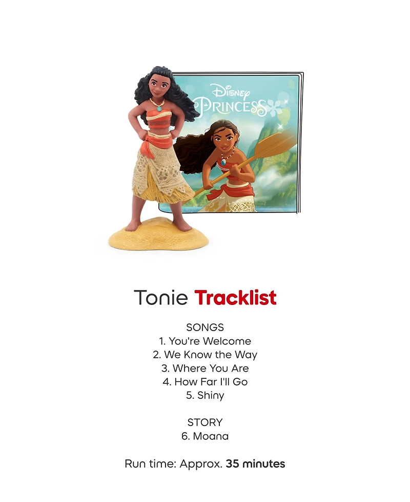 Tonies TB2 Disney Princess Bundle Box Encanto, Moana, Frozen, Minnie Mouse