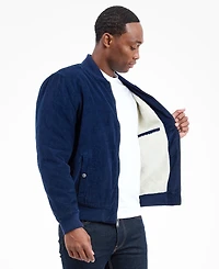 Lucky Brand Men's Zippered Bomber Jacket