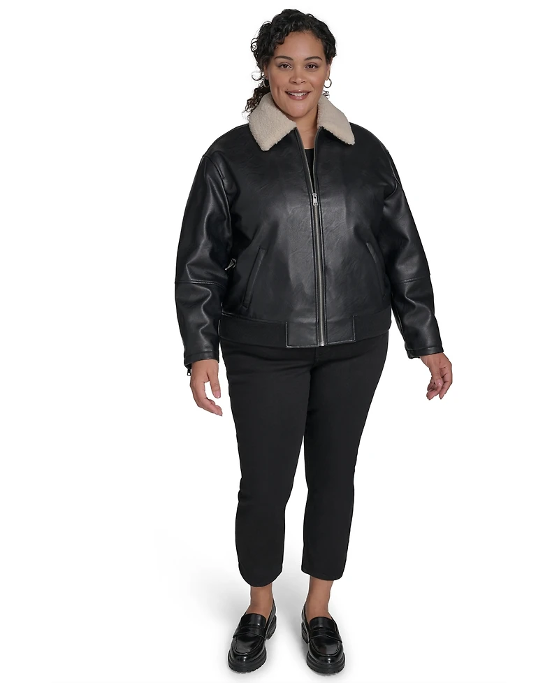 Levi's Plus Long Sleeves Bomber Jacket