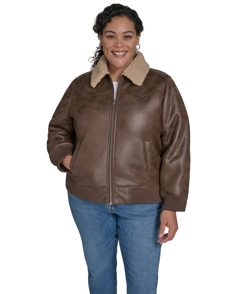 Levi's Plus Long Sleeves Western Bomber Jacket