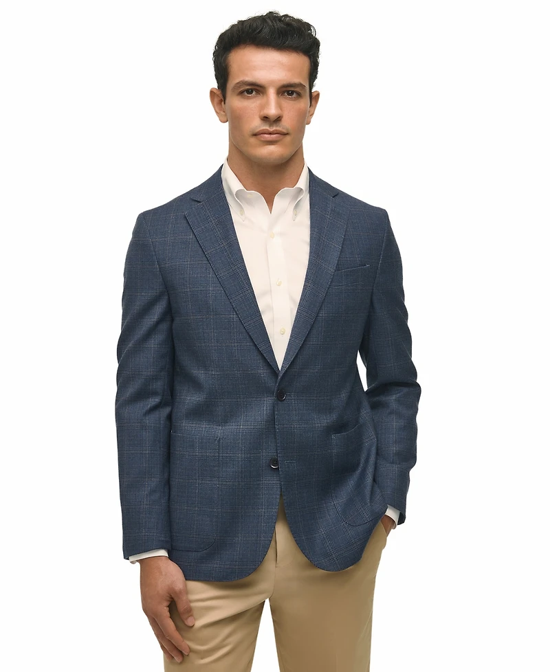 B by Brooks Brothers Men's Classic-Fit Wool Blend Sport Coat