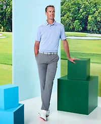 Pga Tour Men's Moisture Wicking Active-Waistband Golf Pants