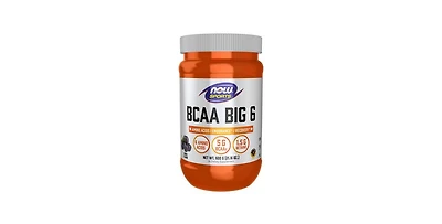 Now Foods Bcaa Big 6, Grape Flavor 600 Grams