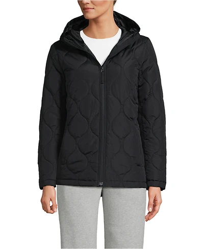 Lands' End Women's Tall FeatherFree Onion Quilted Insulated Jacket
