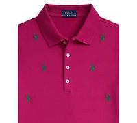 Polo Ralph Lauren Big Girls Pony Stretch Mesh Dress