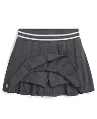 Polo Ralph Lauren Girls 7-16 Pleated Embroidered Skirt