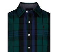 Tommy Hilfiger Boys 8-20 Plaid Long-Sleeve Shirt