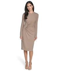 Jessica Howard Women's Waist Shirred Sheath Dress