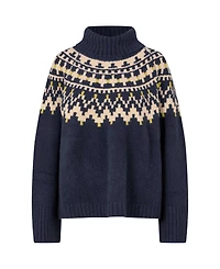 Masai Copenhagen Women's Long Sleeve High Neck Knit Sweater