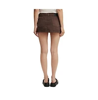 Cotton On Women's Micro Low Denim Skirt