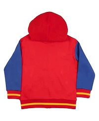 Spider-Man Toddler Boys Marvel Spidey And His Amazing Zip-Up Long Sleeve Sweater Hoodie
