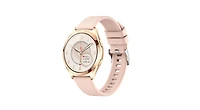 Ruxing Smart Smart watch 1.27 Hd large screen heart rate female physiological monitoring waterproof Bluetooth watch -Gold