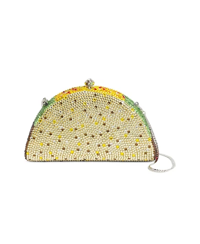 Meghan Fabulous Taco Tuesday Rhinestone Clutch